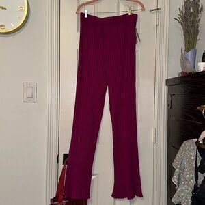 Simon miller brand new with tags magenta color “rib” Cyrene XXL pants.